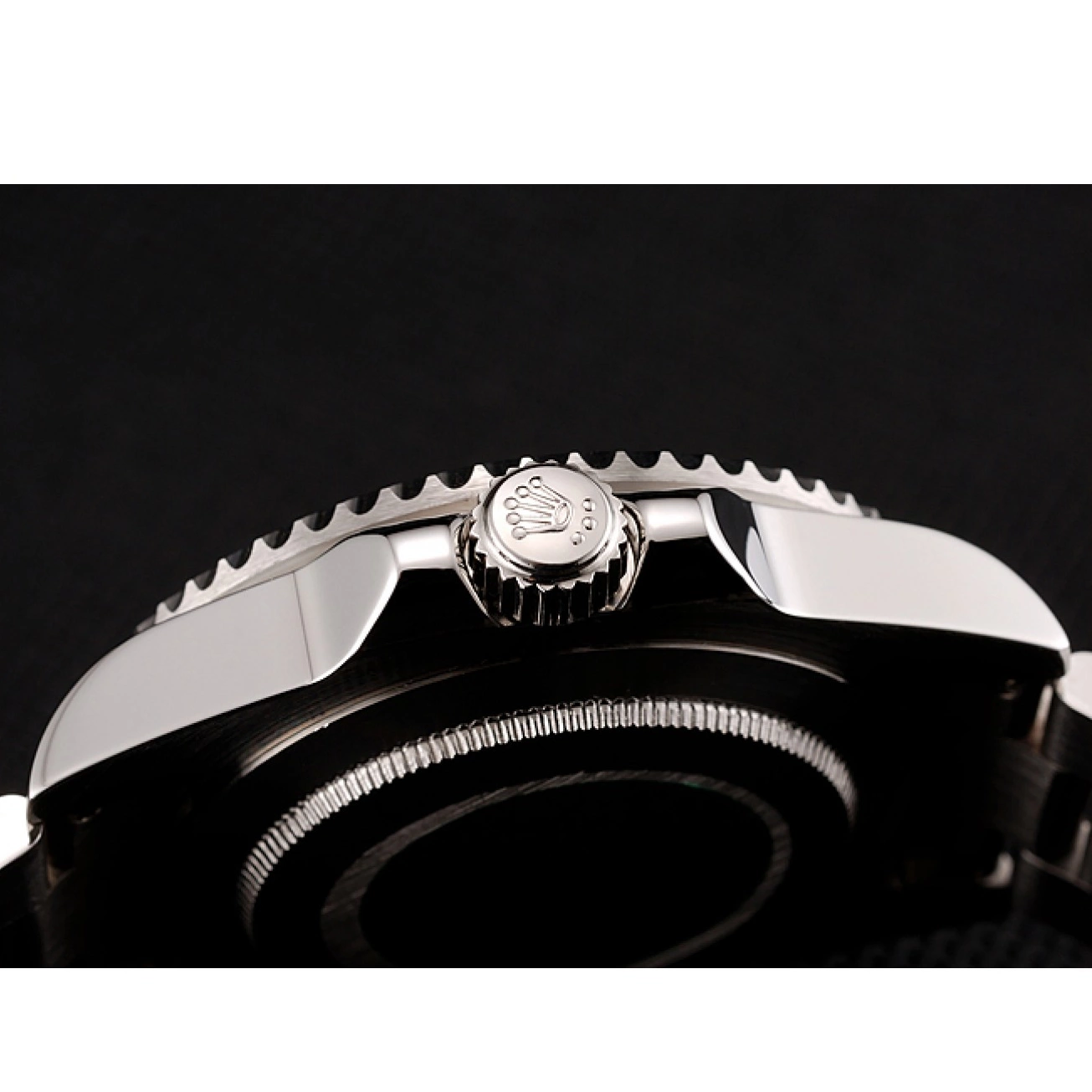 Aaa replica watch Pink Stainless Bracelet Rolex 1453865 Pink Submariner Steel Bezel Dial 0724